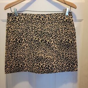 Attyre cheetah print mini skirt, size 8